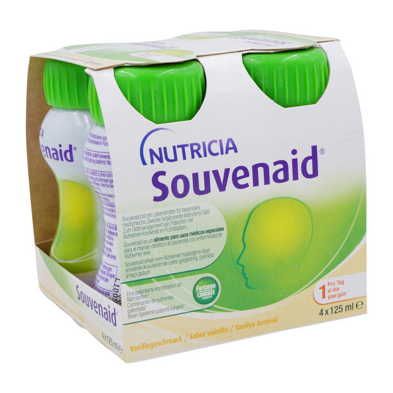 Nutricia Souvenaid 125 ml Vitalflasche 24 Stk. Erdbeer - Ludwigs-Apotheke